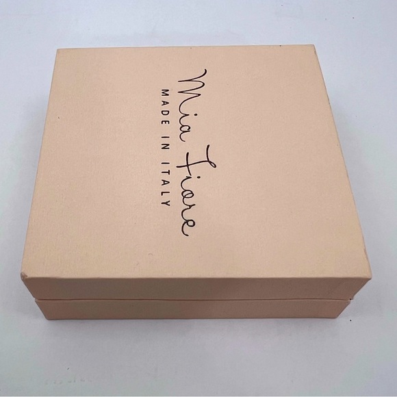 MÍA FIORE, KNOTT STUD EARRINGS, STERLING SILVER & 18KT GOLD PLAYED EARRINGS - Picture 12 of 14